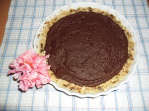 raw chocolate cheesecake