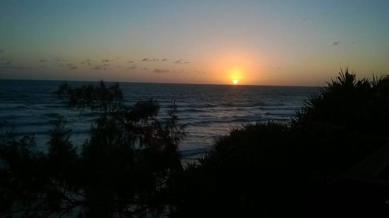 Sunrise at Coolum Beach, November 2016