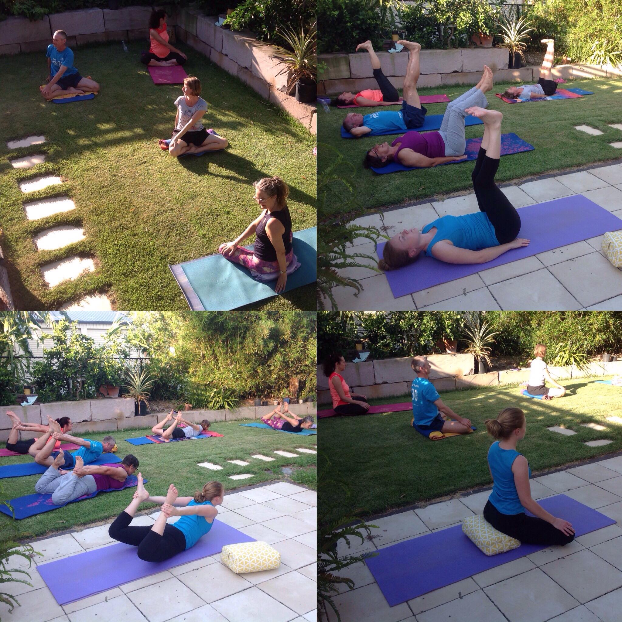 Yoga class at home January 2018